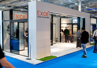 Excel glass accessories booth – Xeniaexpo 2023  
